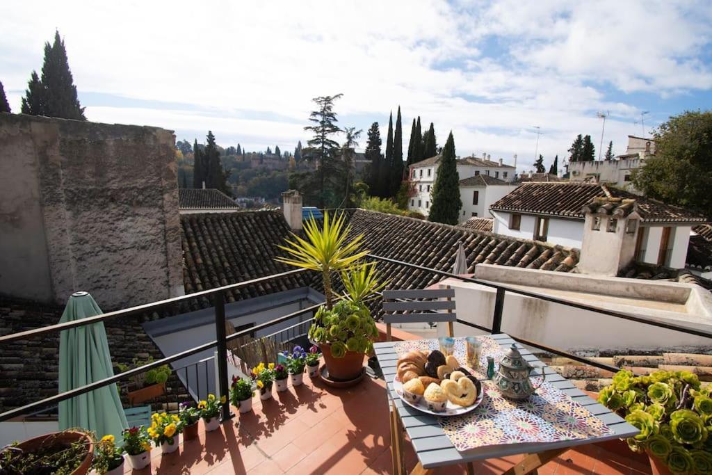 Ferienwohnung Mirador Alhambra - 2 Private Terraces - Wifi - Granada Exterior foto